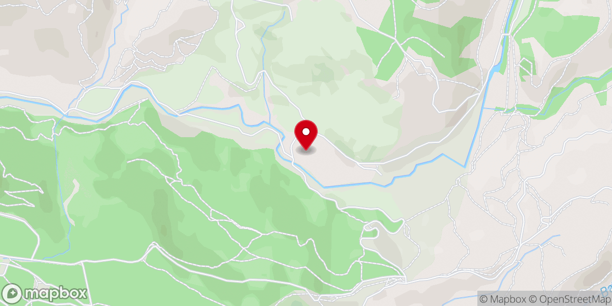 Map showing location of Hacienda de Jesús del Valle