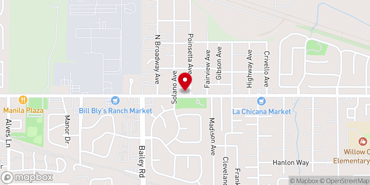 Map showing location of Upper Room Church of Pittsburg