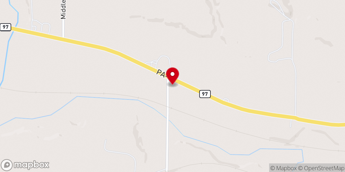 Map showing location of Union City Full Gospel Church Inc