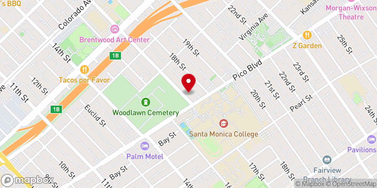 Map showing location of Greater Morning Star Baptist Church