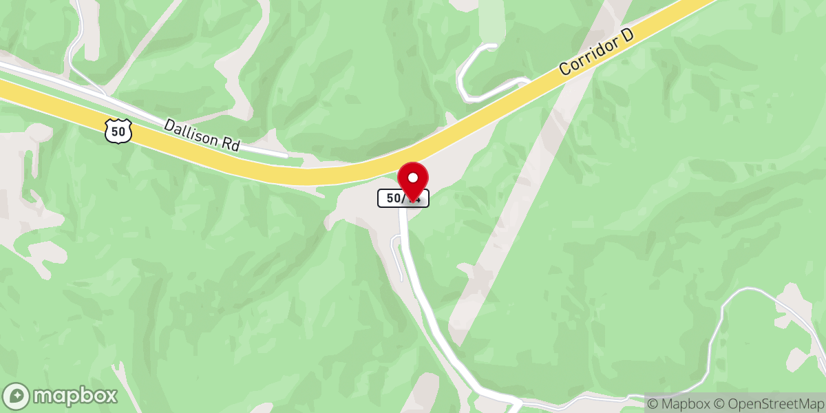 Map showing location of Pleasant Valley Church