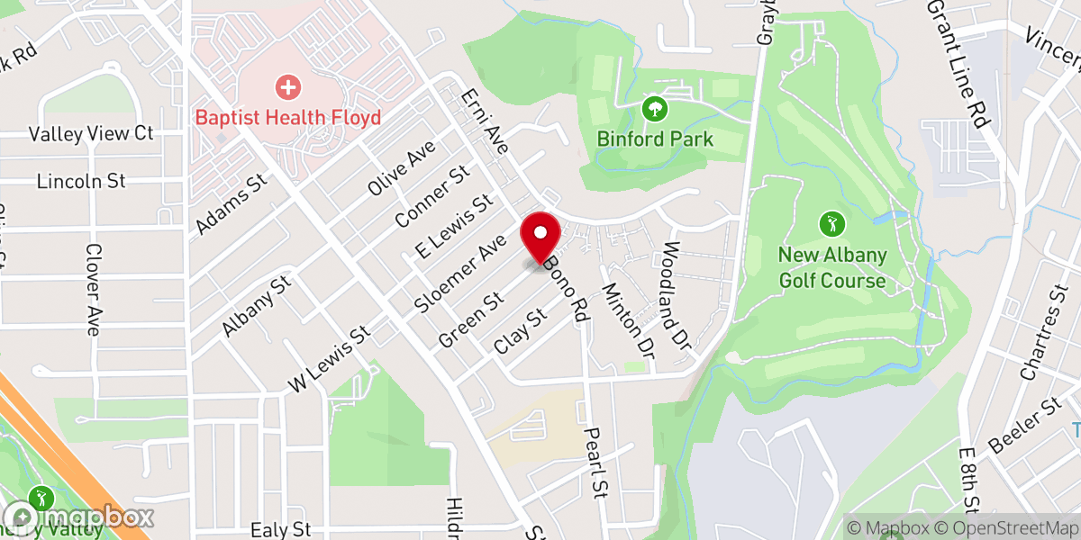 Map showing location of Praise Covenant Church.