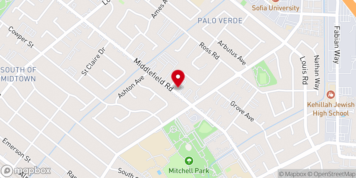Map showing location of UAMEZ Church
