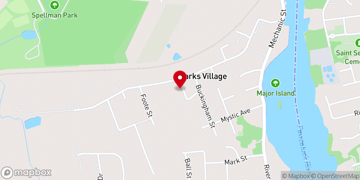 Map showing location of Evangel Temple Full Gospel Church