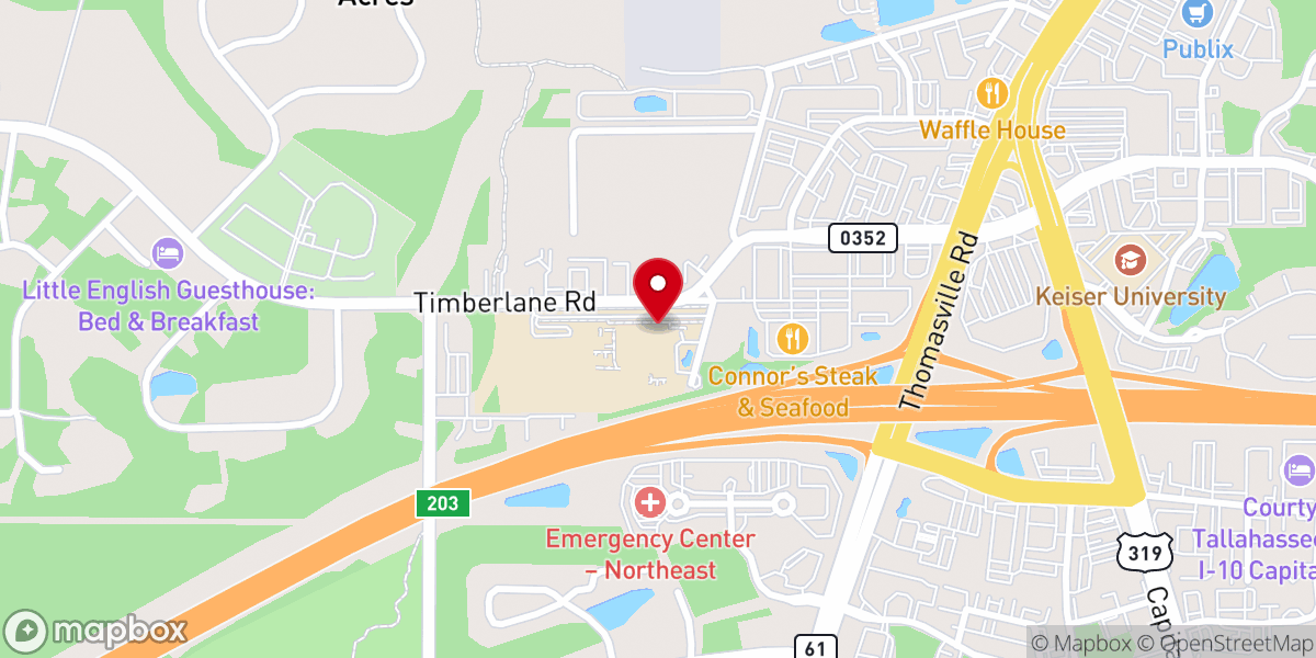 Map showing location of Bannerman Baptist Church