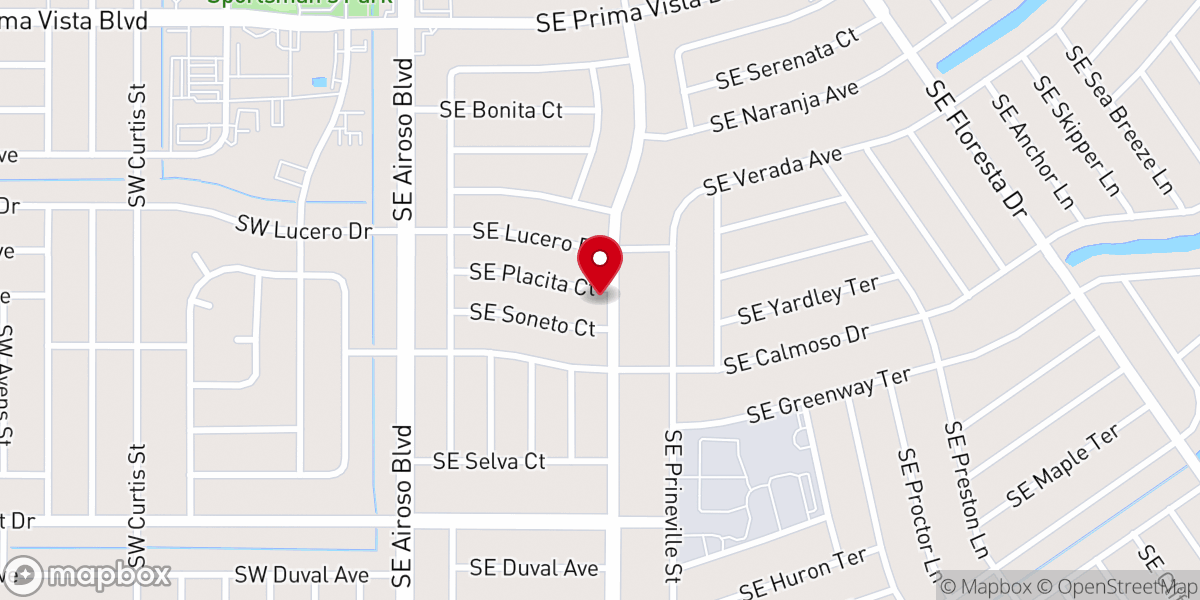 Map showing location of 2ND Corinthians Outreach Ministries Inc