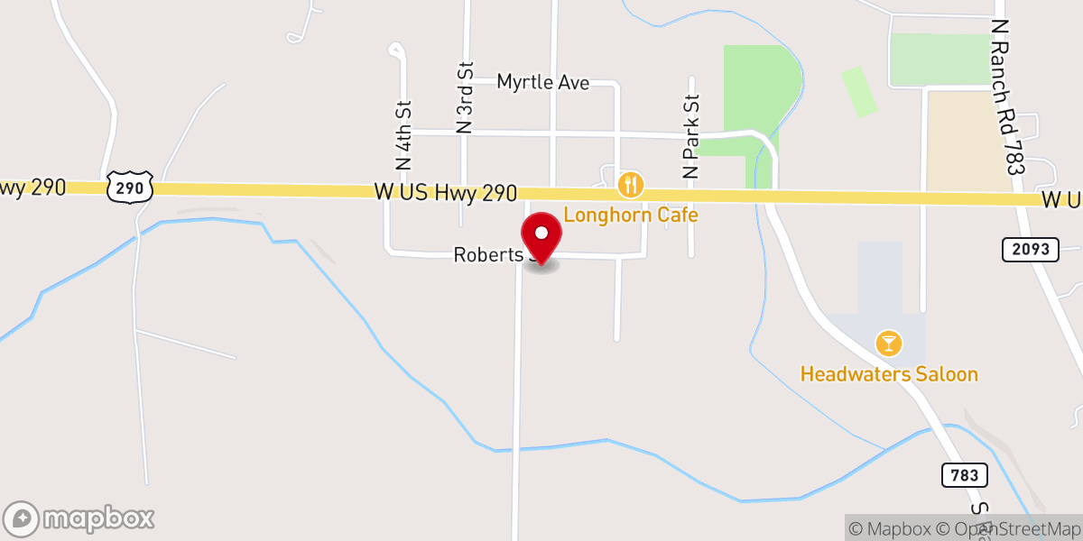 Map showing location of Lighthouse Fellowship Chapel