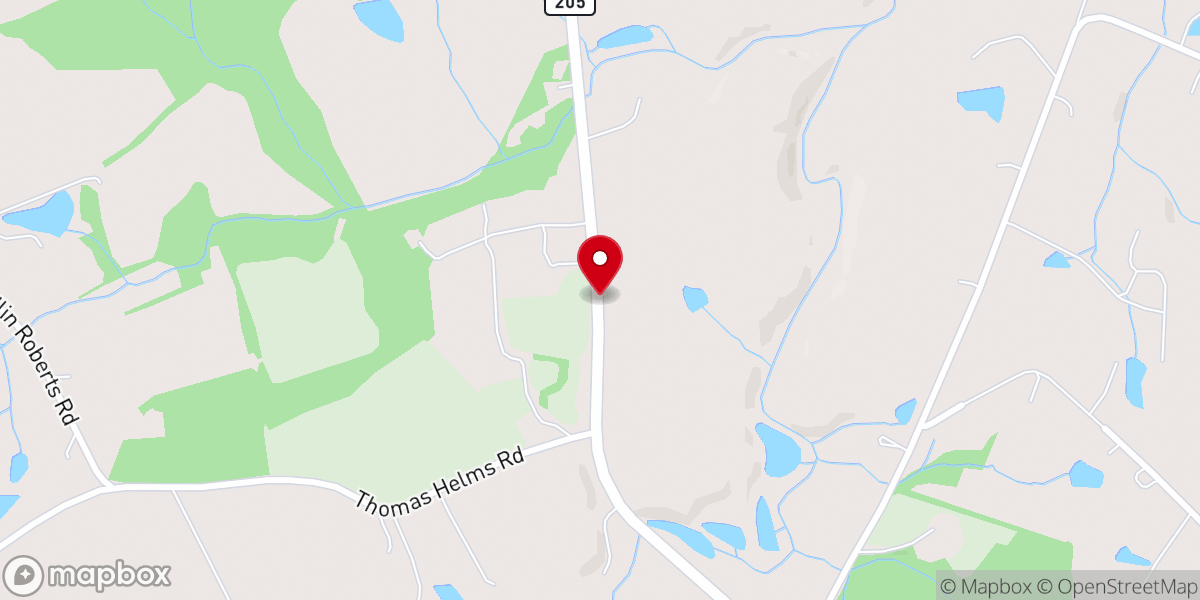 Map showing location of Christ Bible Teaching Center Day