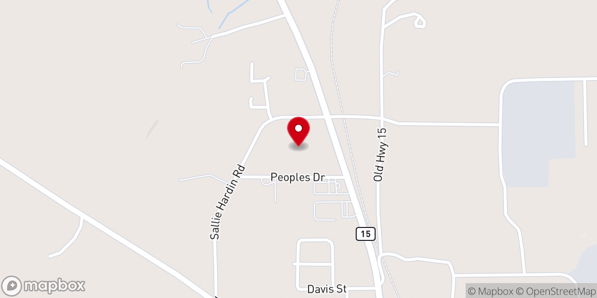 Map showing location of Casa De Gloria