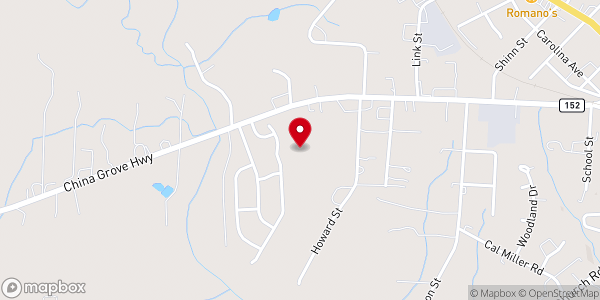 Map showing location of Living Large Ministries