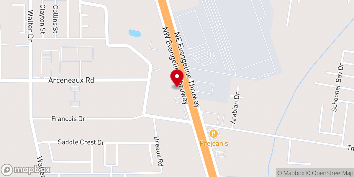Map showing location of LIFEPOINT Church