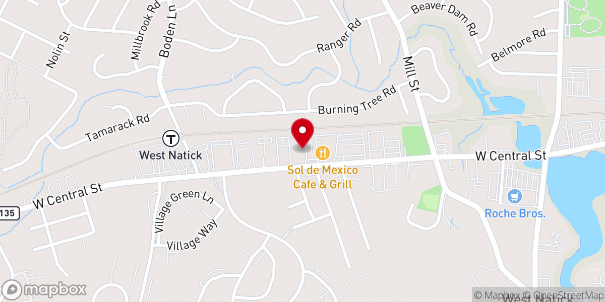 Map showing location of Milestone Church Inc