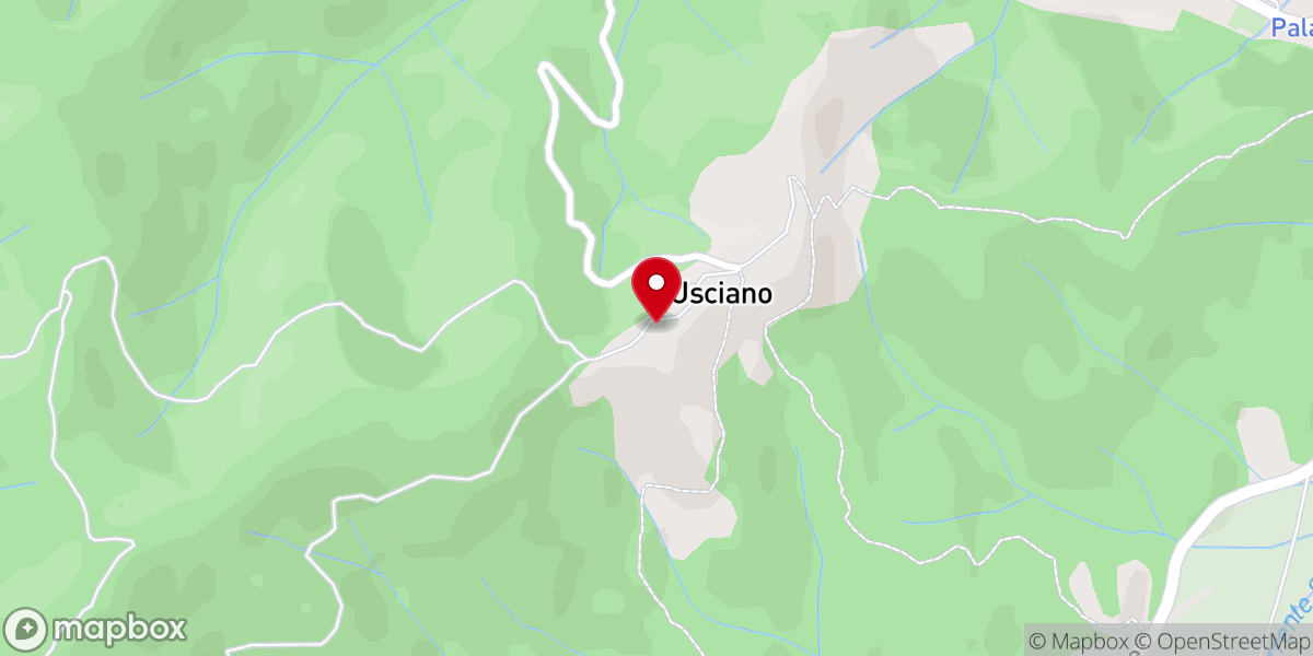 Map showing location of Chiesa