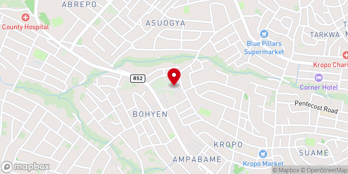 Map showing location of Fundamental Baptist Church International