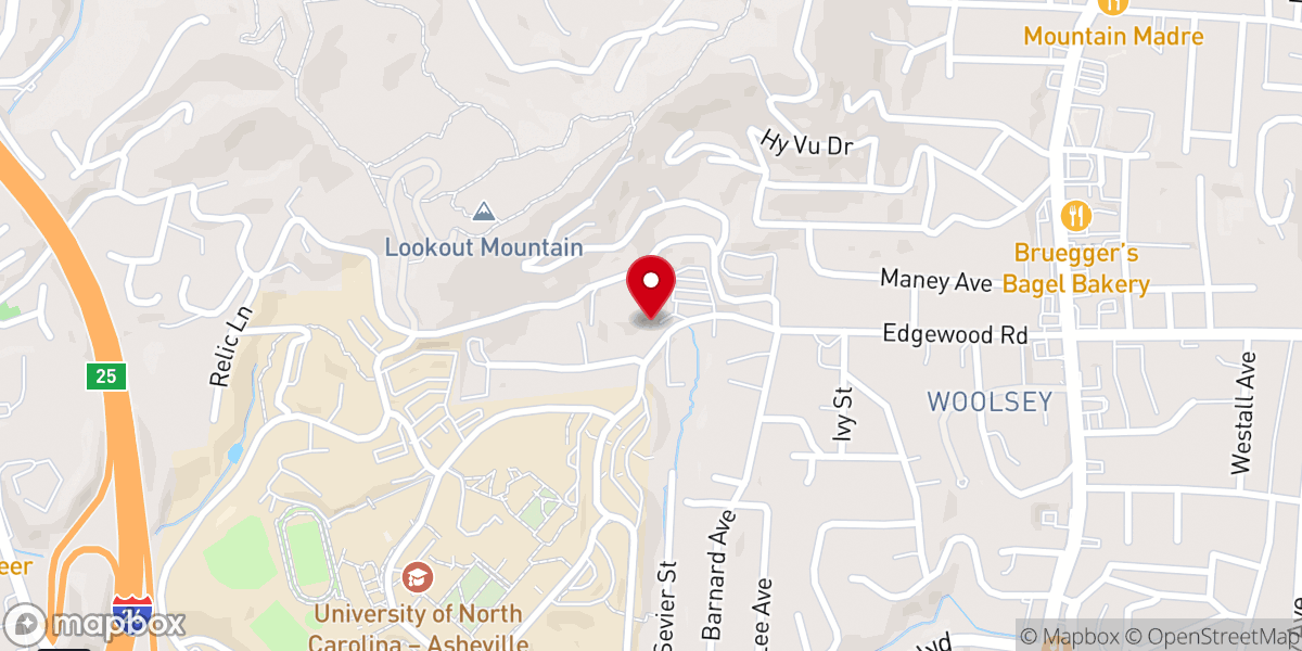 Map showing location of Covenant Reformed Presbyterian Church