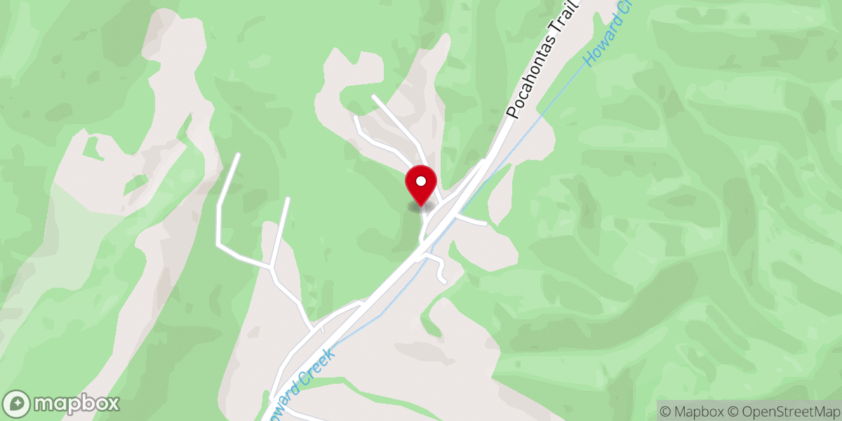 Map showing location of Wild Meadow Baptist Church