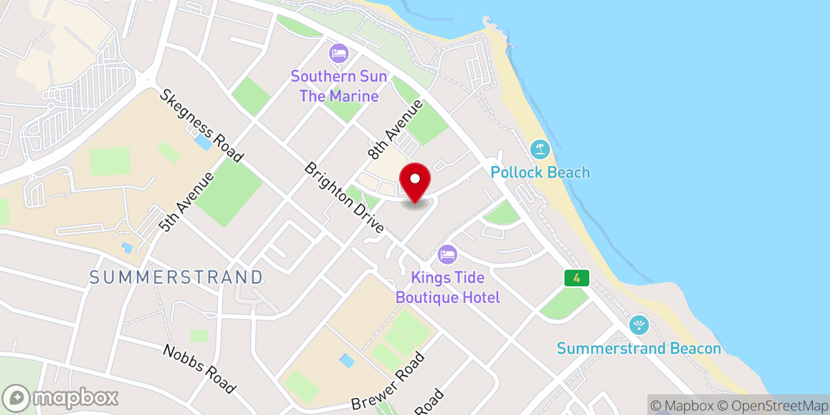 Map showing location of St Margarets Anglican Church