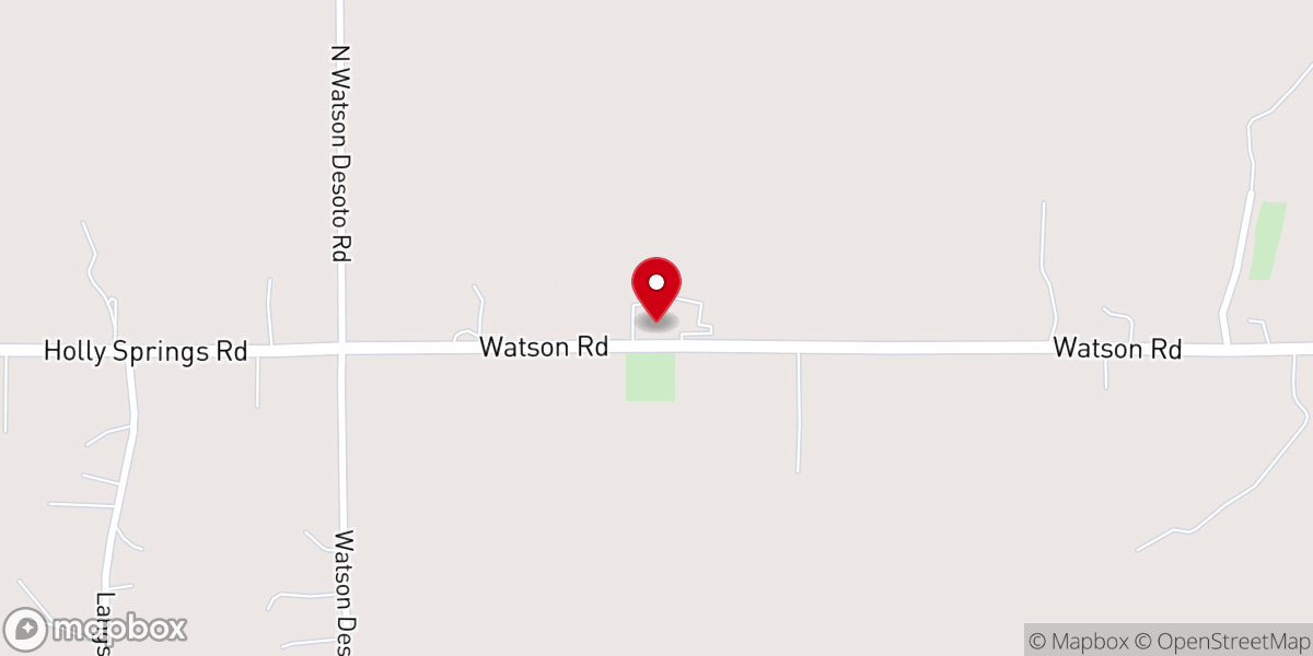 Map showing location of Emory Methodist Church