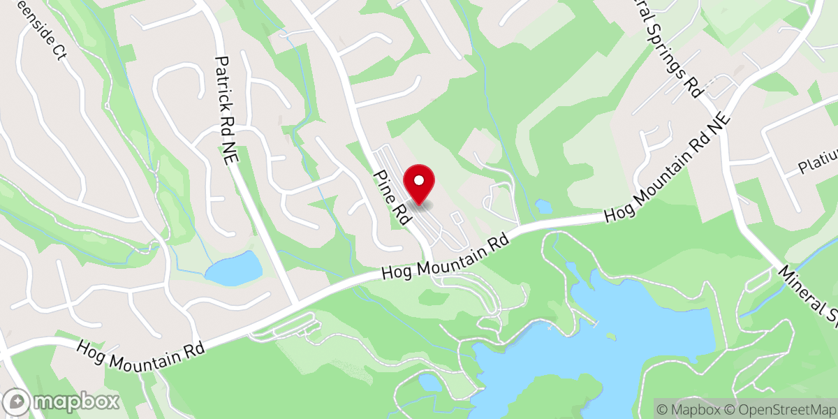 Map showing location of 아틀란타 하나인교회 - Atlanta Hanain Church