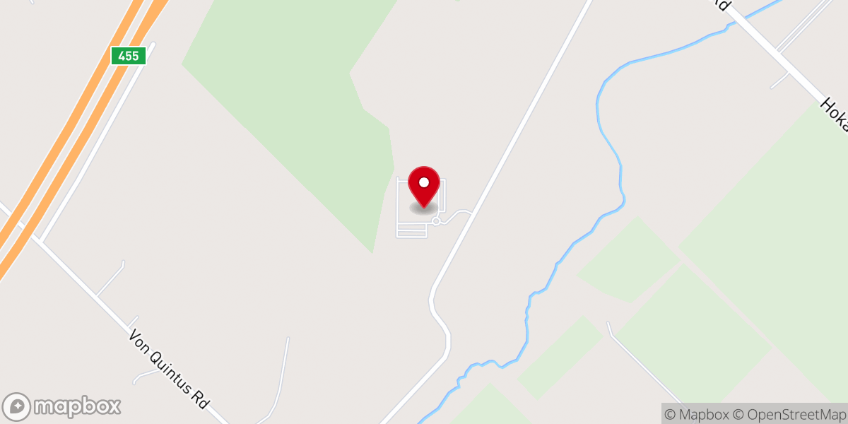 Map showing location of San Francisco Javier Catholic Church