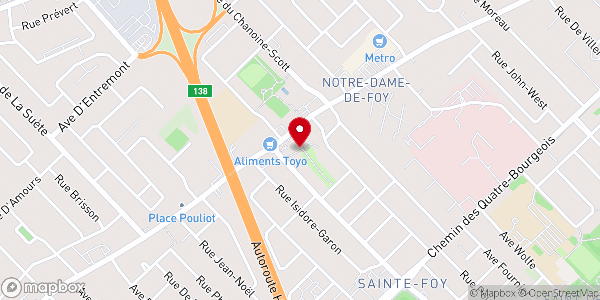 Map showing location of Visitation Patrimonial Site