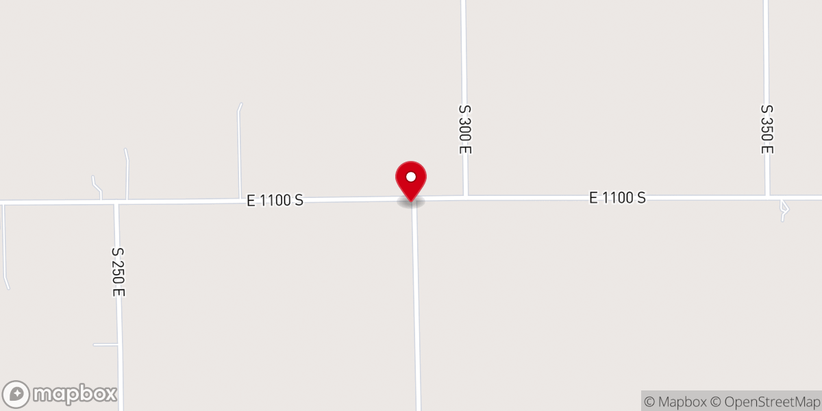 Map showing location of Grant Church