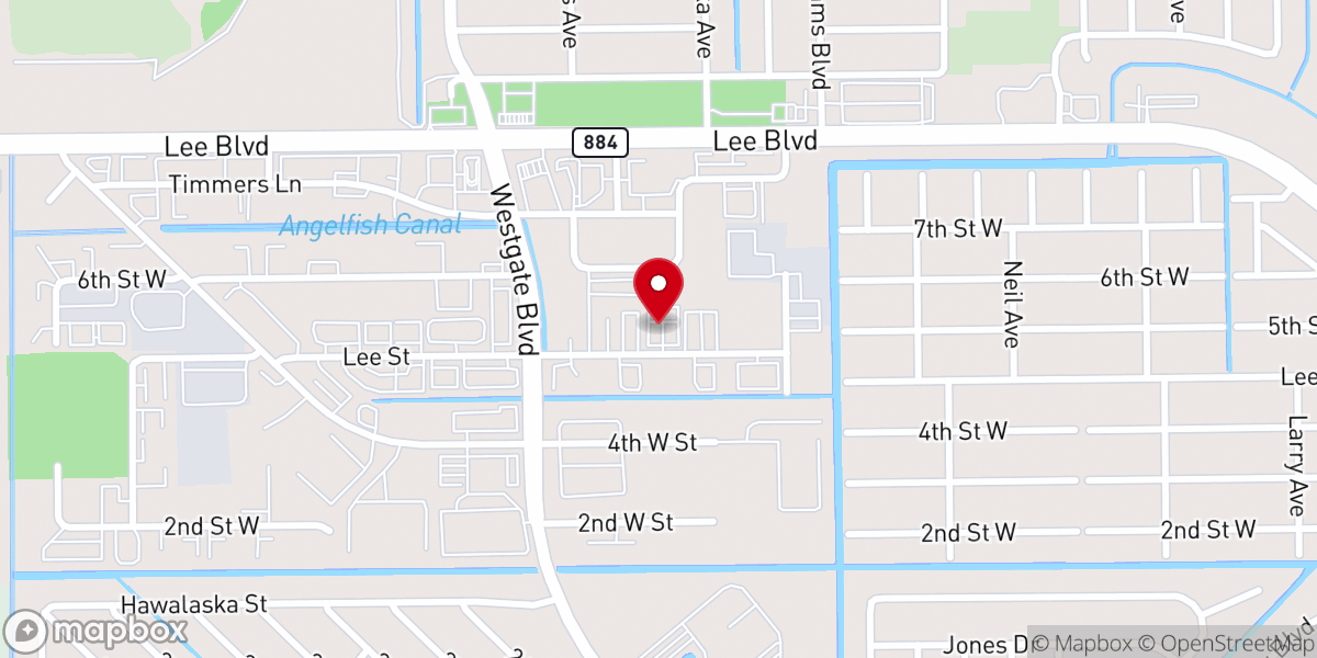 Map showing location of Providence Church