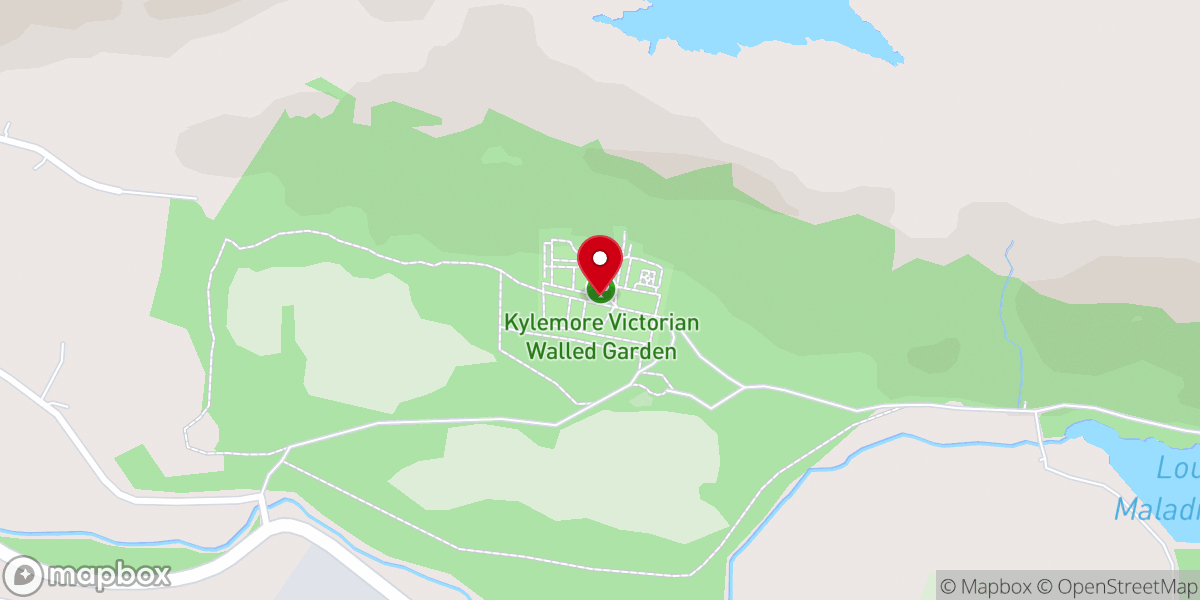 Map showing location of Walled Victorian Garden