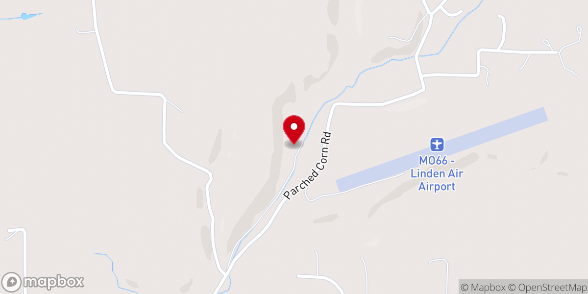 Map showing location of Dogwood Ranch