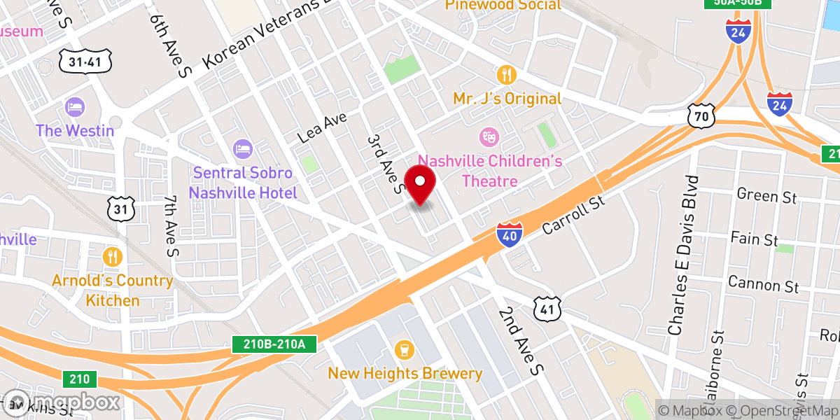 Map showing location of Music Missions Interntional Inc