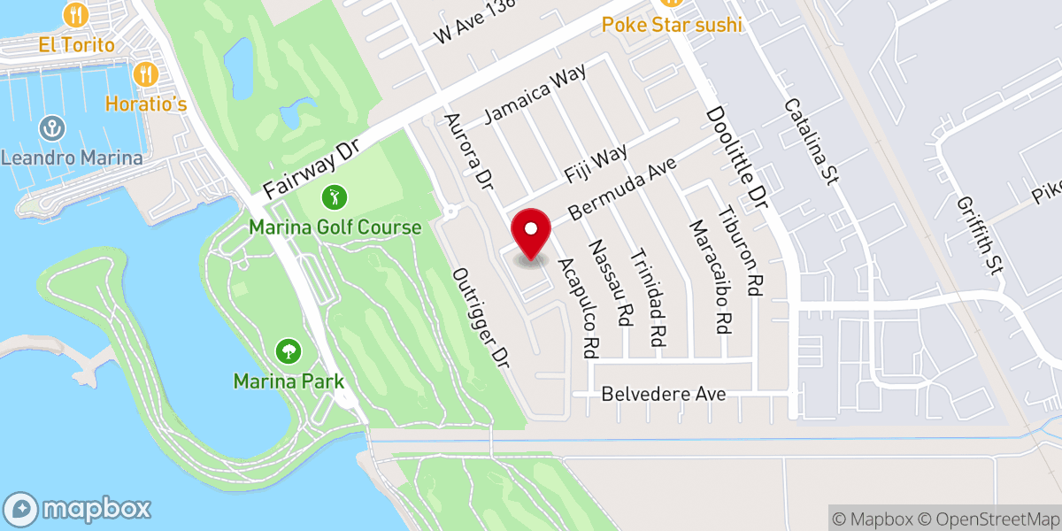 Map showing location of Our Lady of Good Counsel