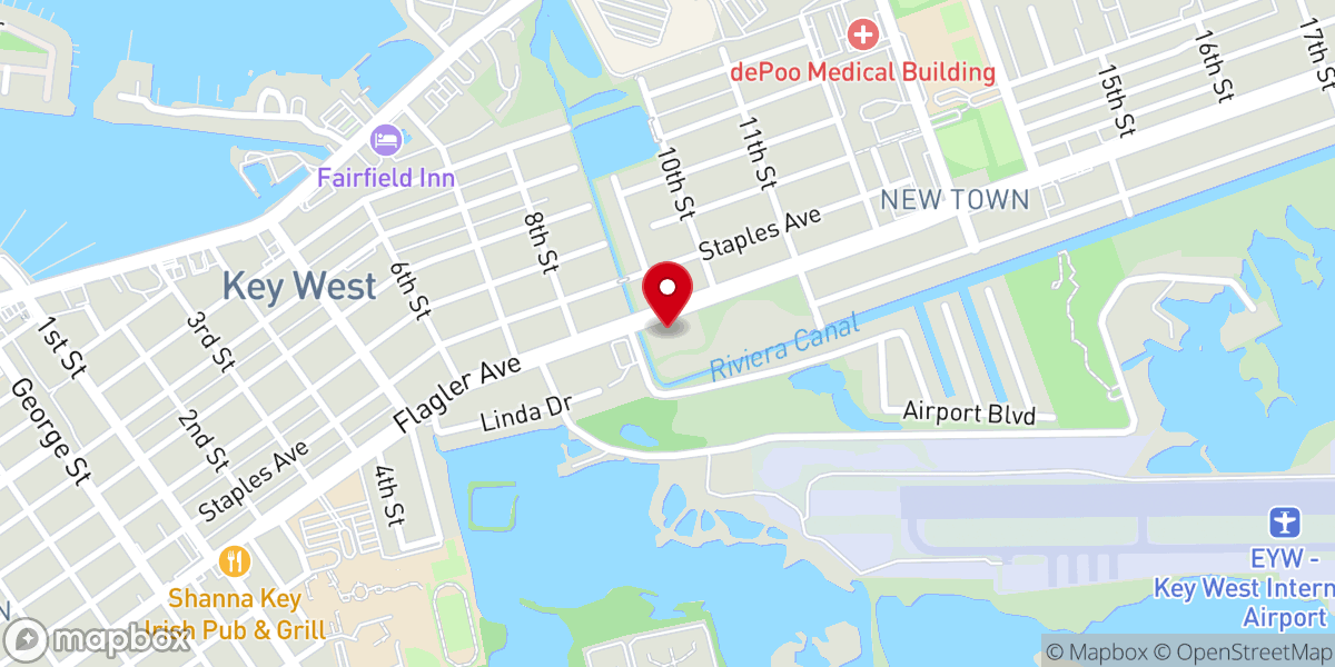 Map showing location of Saint Francis Catholic Charities
