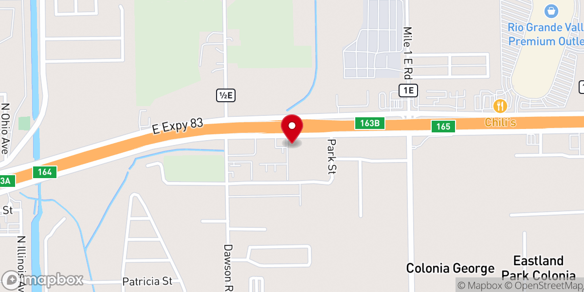 Map showing location of Pave The Way Family Church