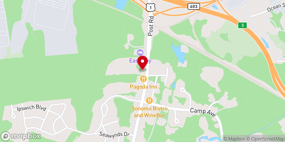 Map showing location of Alpha & Omega Deaf Church Assemblies of God