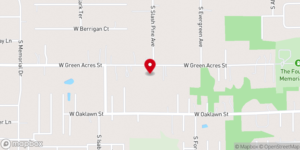 Map showing location of Holy Bible Church Inc