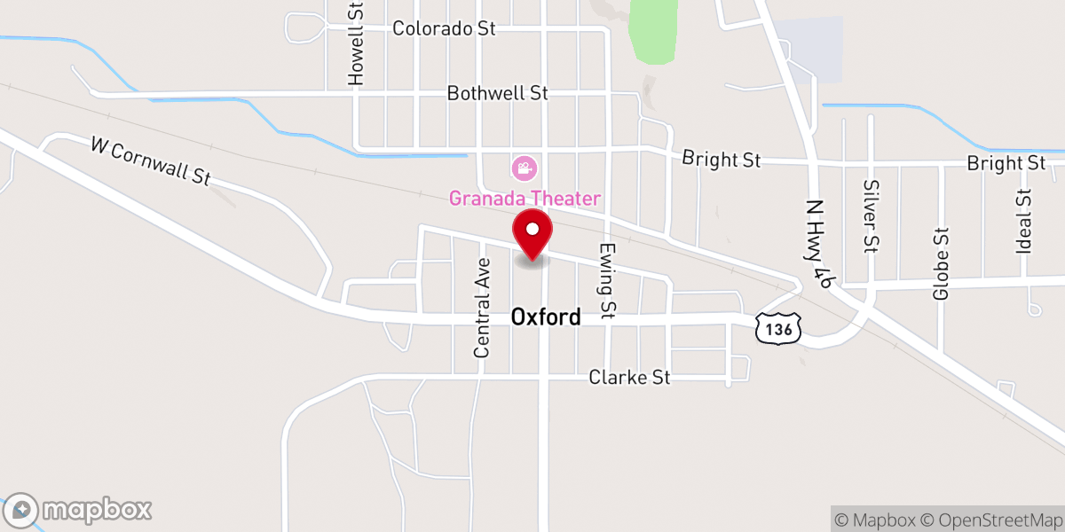 Map showing location of Spirit of the Rock