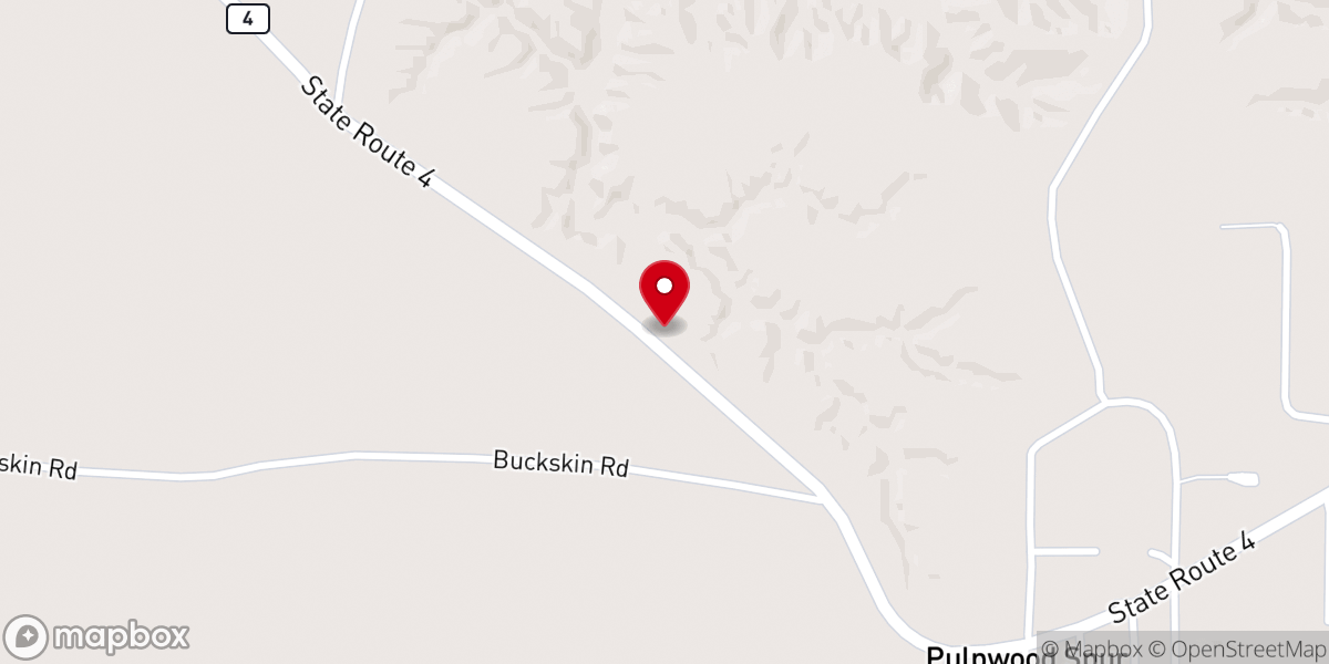 Map showing location of Outreach Baptist Church