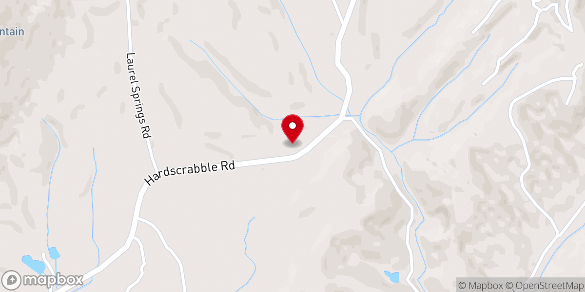 Map showing location of New Prospect Church