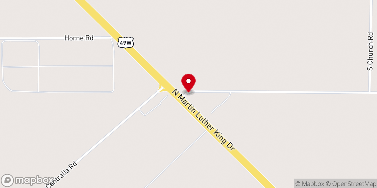 Map showing location of Saint James Church