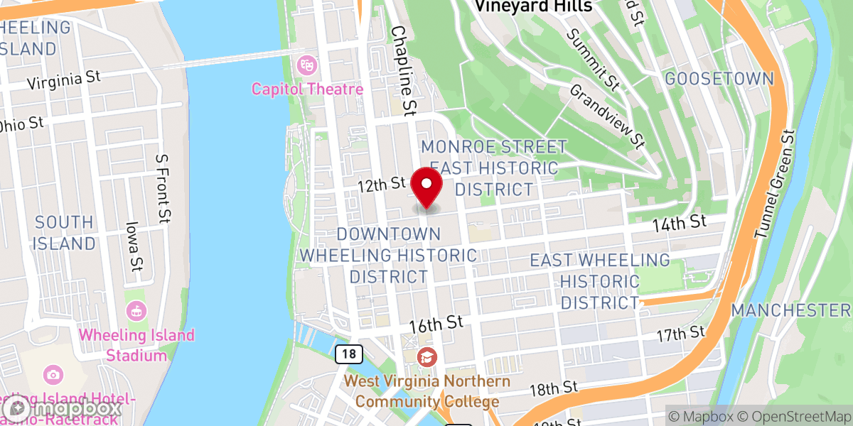 Map showing location of Zion Foundation