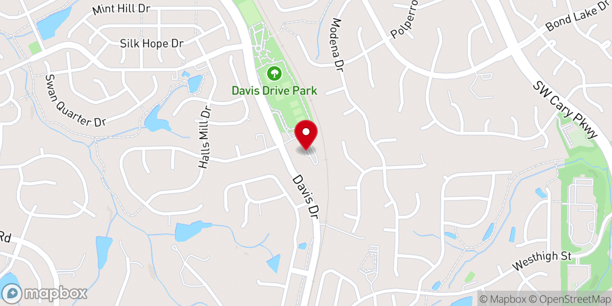 Map showing location of Pleasant Grove Church