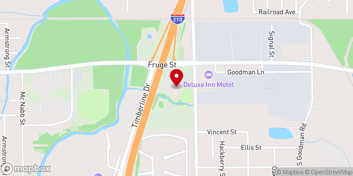 Map showing location of First Pentecostal Church