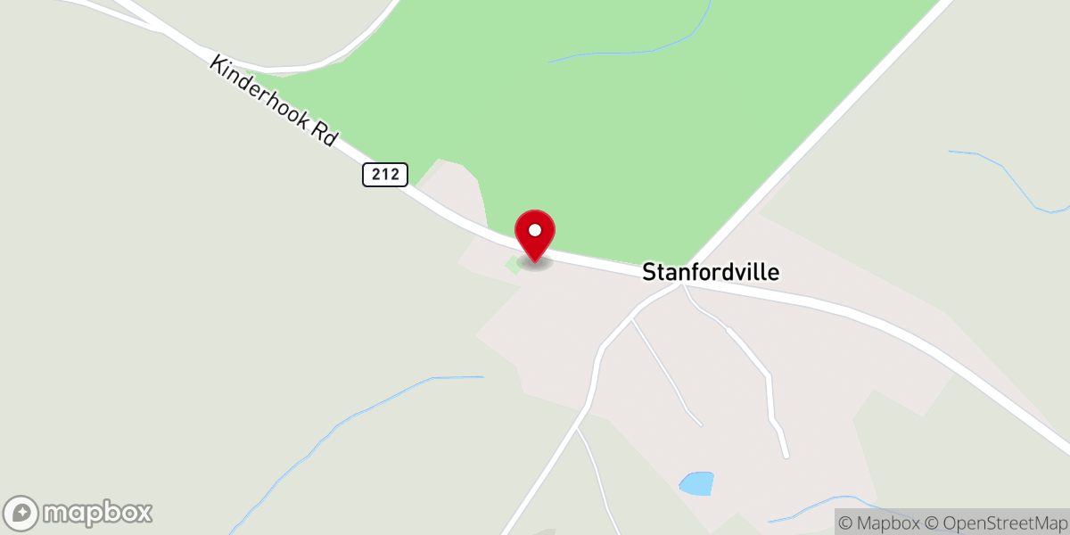 Map showing location of Saint Paul Methodist Church
