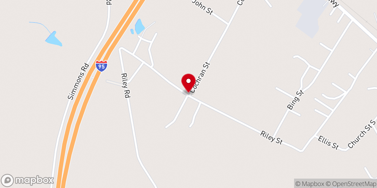 Map showing location of St Jude's Parsonage