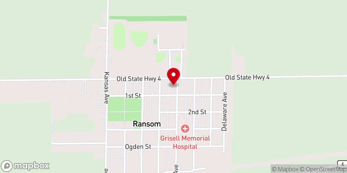 Map showing location of Saint Aloysius Gonzaga Catholic Church