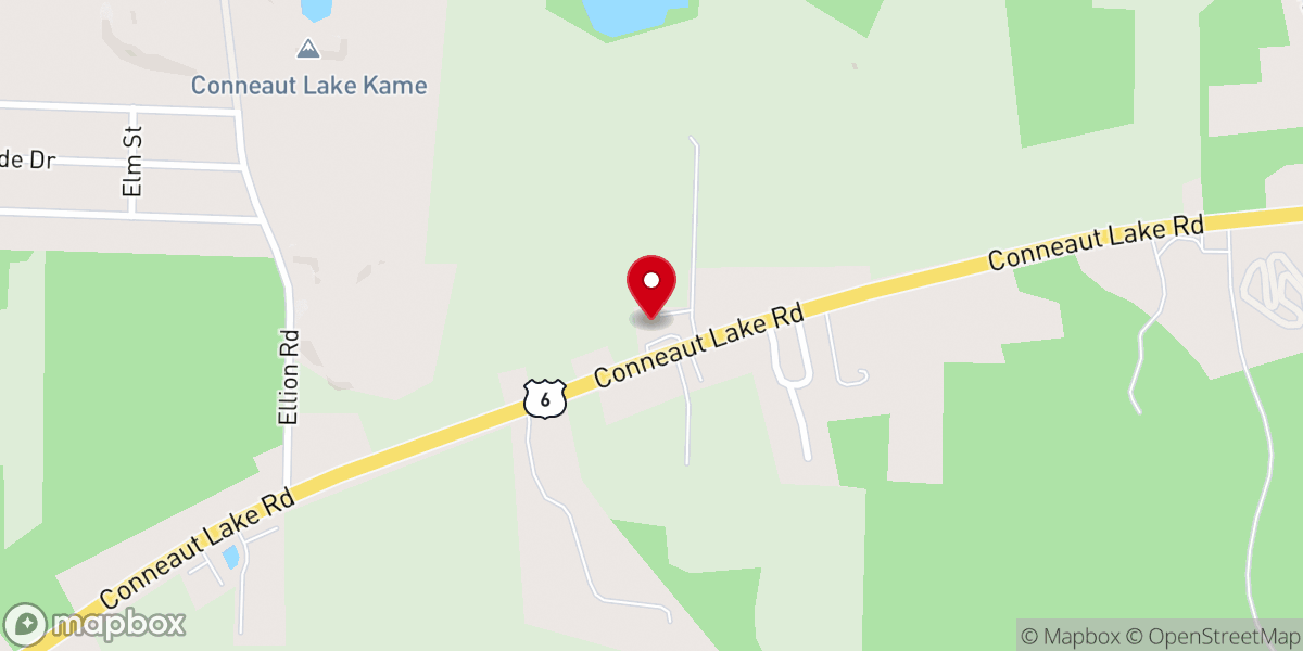 Map showing location of Watson Run Church
