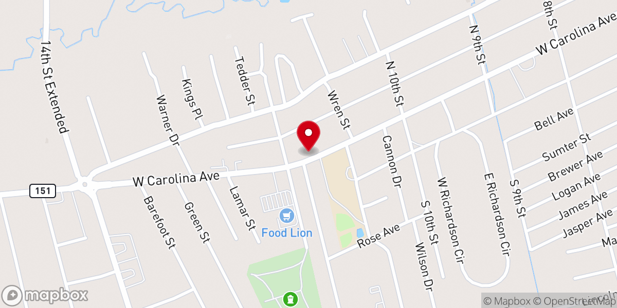 Map showing location of Holy Ground Church