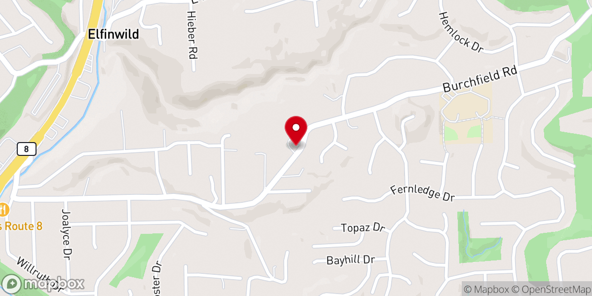Map showing location of Epworth United Methodist Church