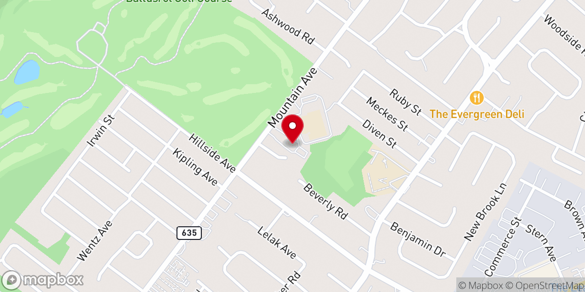 Map showing location of Holy Renaissance Ministries
