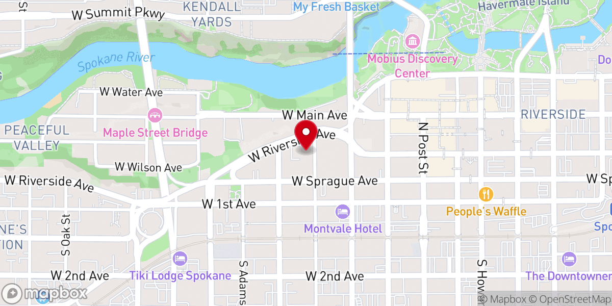 Map showing location of Cathedral of Our Lady of Lourdes